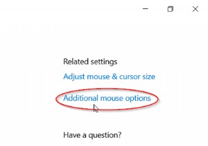 วิธีเปิดใช้งาน Mouse Pointer Trails ใน Windows 10 