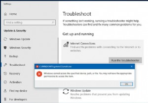 แก้ไขข้อผิดพลาด MSDT.exe – Windows ไม่สามารถเข้าถึงอุปกรณ์ เส้นทาง หรือไฟล์ที่ระบุได้ 