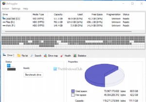 Defrag ดิสก์ ไฟล์ และไฟล์ระบบ ณ เวลาบูตด้วย Defragler 