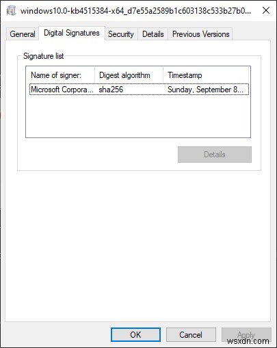 Windows Update Offline Installer พบข้อผิดพลาด 0x8007000d ข้อมูลไม่ถูกต้อง 