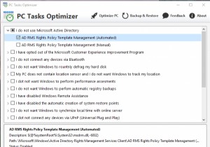 PC Tasks Optimizer เป็นซอฟต์แวร์ฟรีสำหรับจัดการ Windows Scheduled Tasks 