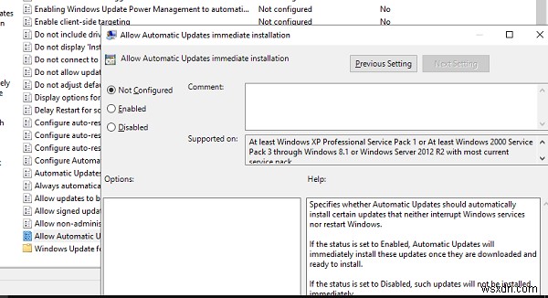 สถานะ Windows Update รอการติดตั้งหรือดาวน์โหลด กำลังเตรียมใช้งาน กำลังดาวน์โหลด กำลังติดตั้ง รอการติดตั้ง 