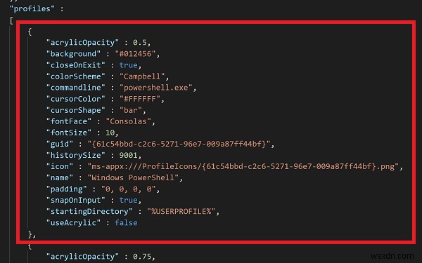 วิธีเพิ่ม Custom Command Line ใน Windows Terminal 