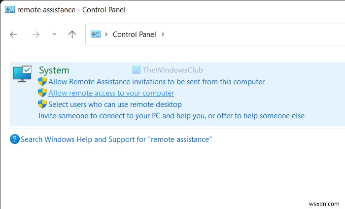 วิธีขอหรือเสนอความช่วยเหลือโดยใช้ Remote Assistance ใน Windows 11/10/8/7 