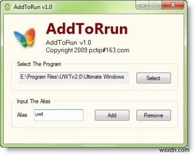 สร้างคำสั่ง Run ของคุณเอง &เรียกใช้แอปพลิเคชันใดก็ได้จาก Windows Search Box 