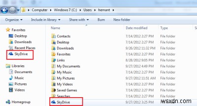 เพิ่มทางลัด OneDrive ไปที่เมนู  ส่งไปที่  ใน Windows 11/10 