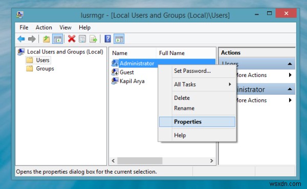 วิธีเปิดใช้งานบัญชี Local Administrator สำหรับ Windows ในโหมด WorkGroup 