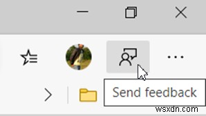 วิธีลบปุ่มส่งความคิดเห็นใน Microsoft Edge ใหม่ 