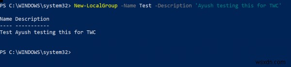 วิธีจัดการผู้ใช้และกลุ่มในเครื่องโดยใช้ Windows PowerShell 