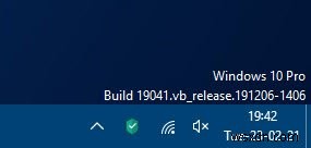 วิธีแสดงเวอร์ชัน Windows 10 บนเดสก์ท็อป 