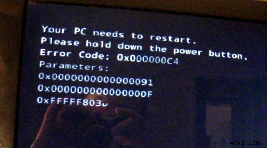 ข้อผิดพลาด 0x000000C4 ไม่สามารถติดตั้ง Windows โดยใช้ Virtualization 