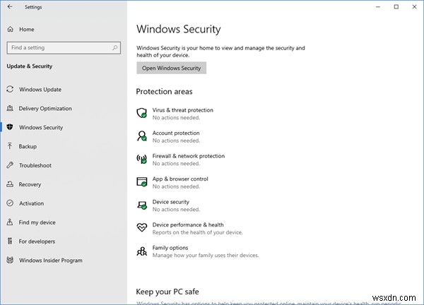 วิธีกำหนดค่า Windows Defender ใน Windows 10 