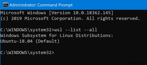 วิธีการนำเข้าและส่งออก WSL distros บน Windows 10 