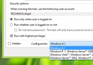 ข้อผิดพลาดในการเข้าถึงถูกปฏิเสธด้วย Task Scheduler รหัสข้อผิดพลาด:0x80070005 