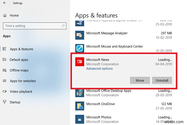 วิธีถอนการติดตั้ง Microsoft News App ใน Windows 10 