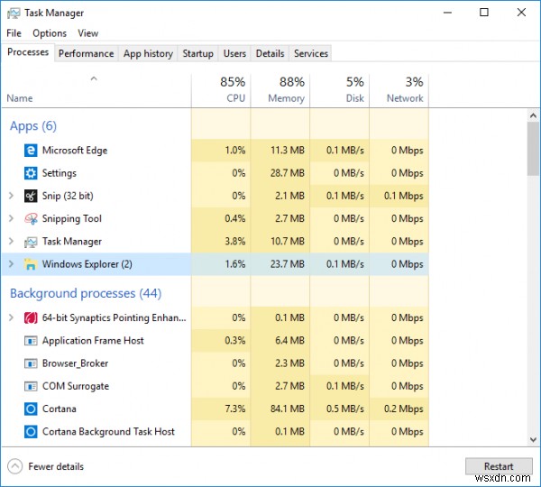 แก้ไข:แถบงานไม่ซ่อนอยู่ใน Windows 10 