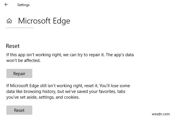 กระบวนการเนื้อหาของ Microsoft Edge หยุดทำงานใน Windows 