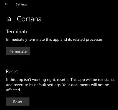 Cortana Web Preview ไม่ทำงานบน Windows 10 