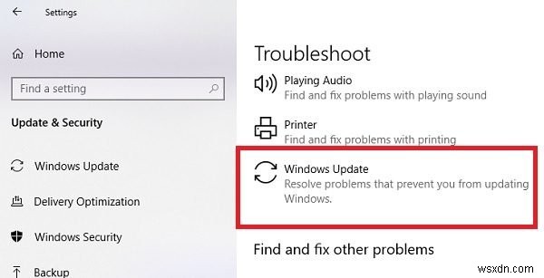 รหัสข้อผิดพลาดของ Windows Update 0x8e5e0147 