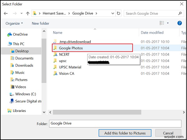 วิธีเพิ่ม Google Photos ลงในแอพ Photos ใน Windows 11/10 