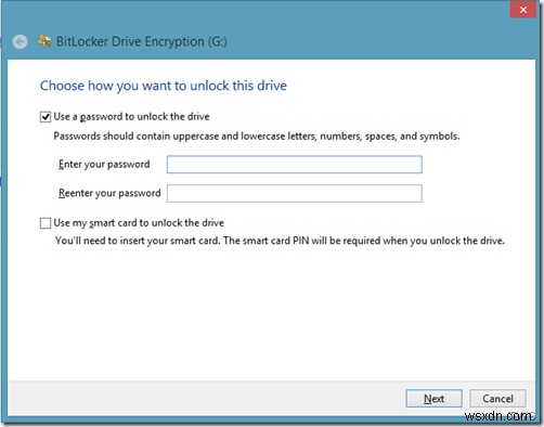 รักษาความปลอดภัยอุปกรณ์จัดเก็บข้อมูลแบบพกพาโดยใช้ BitLocker To Go ใน Windows 11/10 