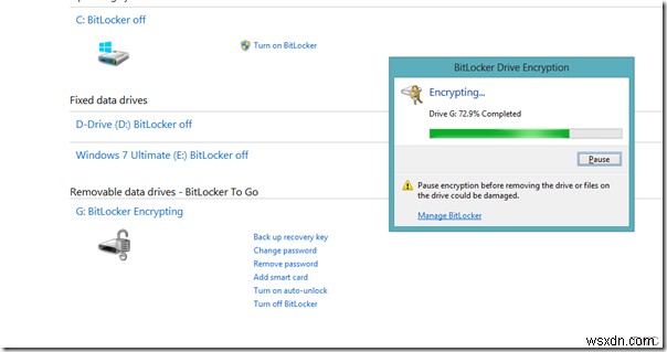 รักษาความปลอดภัยอุปกรณ์จัดเก็บข้อมูลแบบพกพาโดยใช้ BitLocker To Go ใน Windows 11/10 