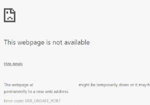 แก้ไขข้อผิดพลาด ERR_UNSAFE_PORT บน Google Chrome บน Windows 10 