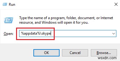 ไม่สามารถโหลดผลลัพธ์ไดเร็กทอรีแจ้งว่า Skype บน Windows 10 