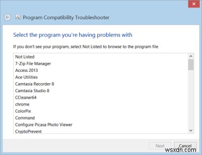 ตัวแก้ไขปัญหาความเข้ากันได้ของโปรแกรมใน Windows 11/10 
