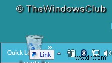 วิธีปักหมุดถังรีไซเคิลที่ทาสก์บาร์ใน Windows 10 