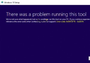 แก้ไขรหัสข้อผิดพลาด 0x80072f76 – 0x20016 สำหรับ Media Creation Tool บน Windows 10 