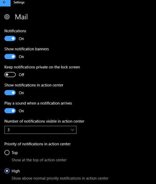 วิธีปรับแต่ง Notifications and Action Center บน Windows 10 