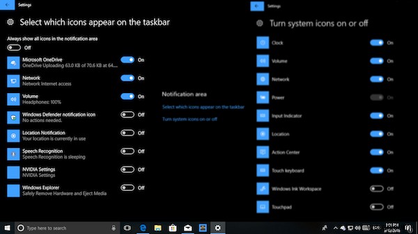 คำแนะนำในการปรับแต่ง Windows 10 Start Menu และ Taskbar 