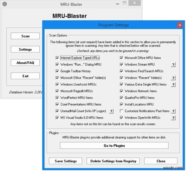 วิธีล้างรายการที่ใช้ล่าสุด (MRU) ใน Windows 10, Office, IE 