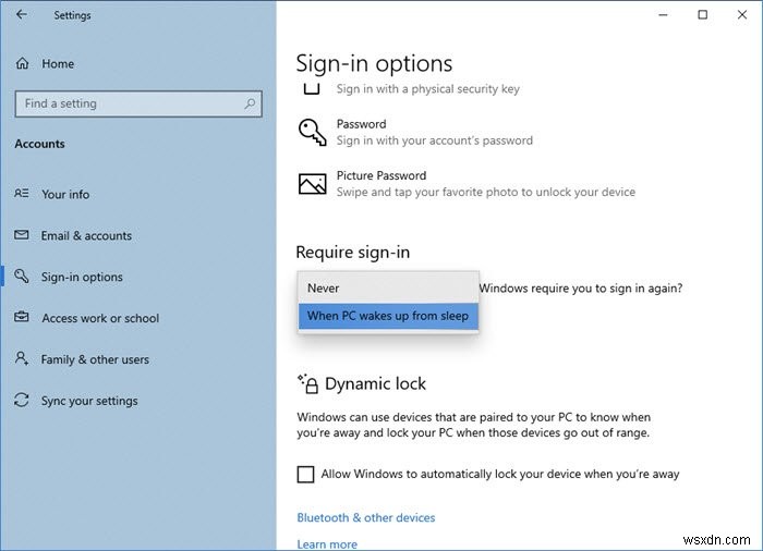 วิธีทำให้ Windows 10 เข้าสู่ระบบอัตโนมัติหลังจากสลีปโดยใช้ Registry 