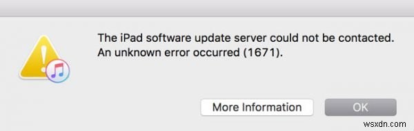 แก้ไขรหัสข้อผิดพลาด 1671 สำหรับ iTunes บน Windows 10 PC 