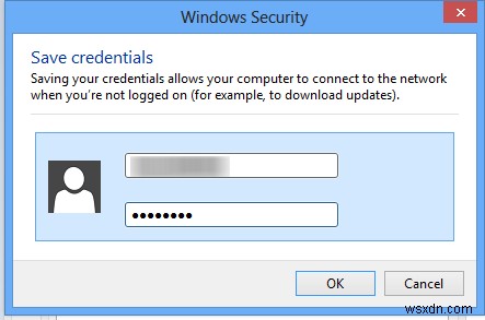 ทำให้ Windows 10 จดจำ PEAP Wi-Fi Network Authentication 