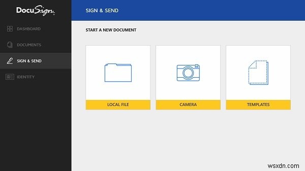 DocuSign ให้คุณเซ็นเอกสารด้วยระบบอิเล็กทรอนิกส์ 