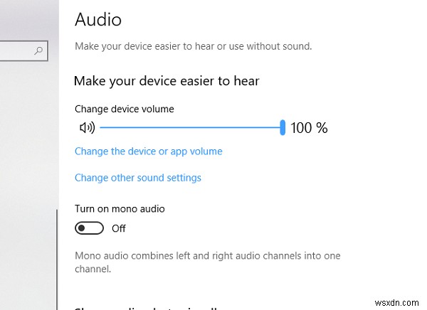 เกิดข้อผิดพลาดขณะพยายามเปิด Spatial Sound 