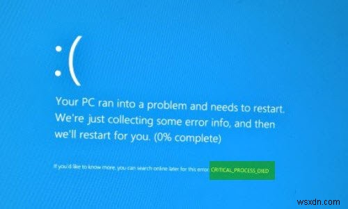 แก้ไข ntkrnlmp.exe BSOD บน Windows 10 