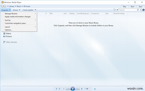 เพิ่มความเร็วการสตรีมวิดีโอบน Windows Media Player ใน Windows 10 