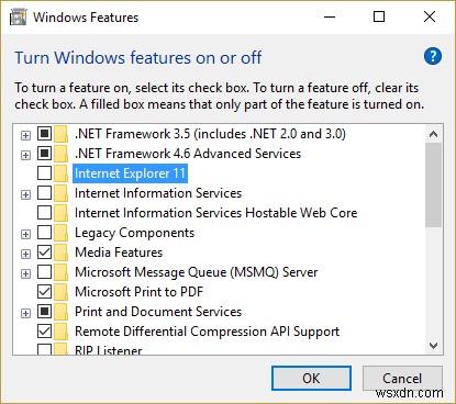 วิธีเปิดหรือปิดฟีเจอร์เสริมของ Windows ใน Windows 10 