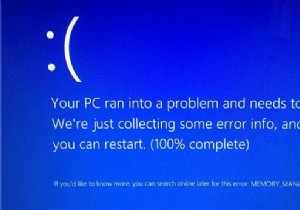 MEMORY_MANAGEMENT หน้าจอสีน้ำเงินเนื่องจากเบราว์เซอร์ Chrome 