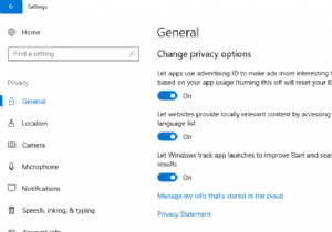 วิธีเปิดหรือปิดการติดตามการเปิดแอปใน Windows 10 