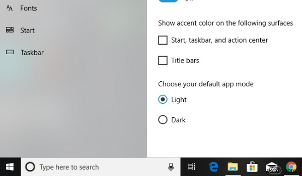Cortana Search Box เปลี่ยนเป็นสีขาวใน Windows 10 
