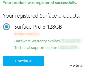 ดาวน์โหลดอิมเมจการกู้คืนสำหรับอุปกรณ์ Surface 