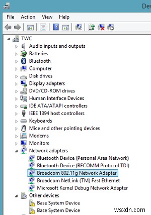 ปัญหาการเชื่อมต่อ WiFi ที่จำกัดใน Windows 10 