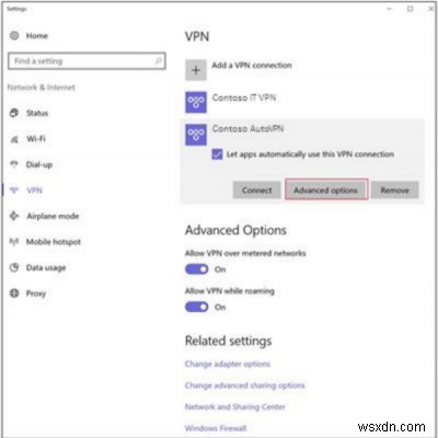 วิธีตั้งค่าและใช้ AutoVPN ใน Windows 10 เพื่อเชื่อมต่อจากระยะไกล 