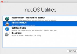 วิธีติดตั้ง macOS ใหม่ 