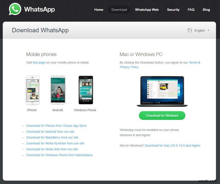 วิธีรับ WhatsApp บน Mac 